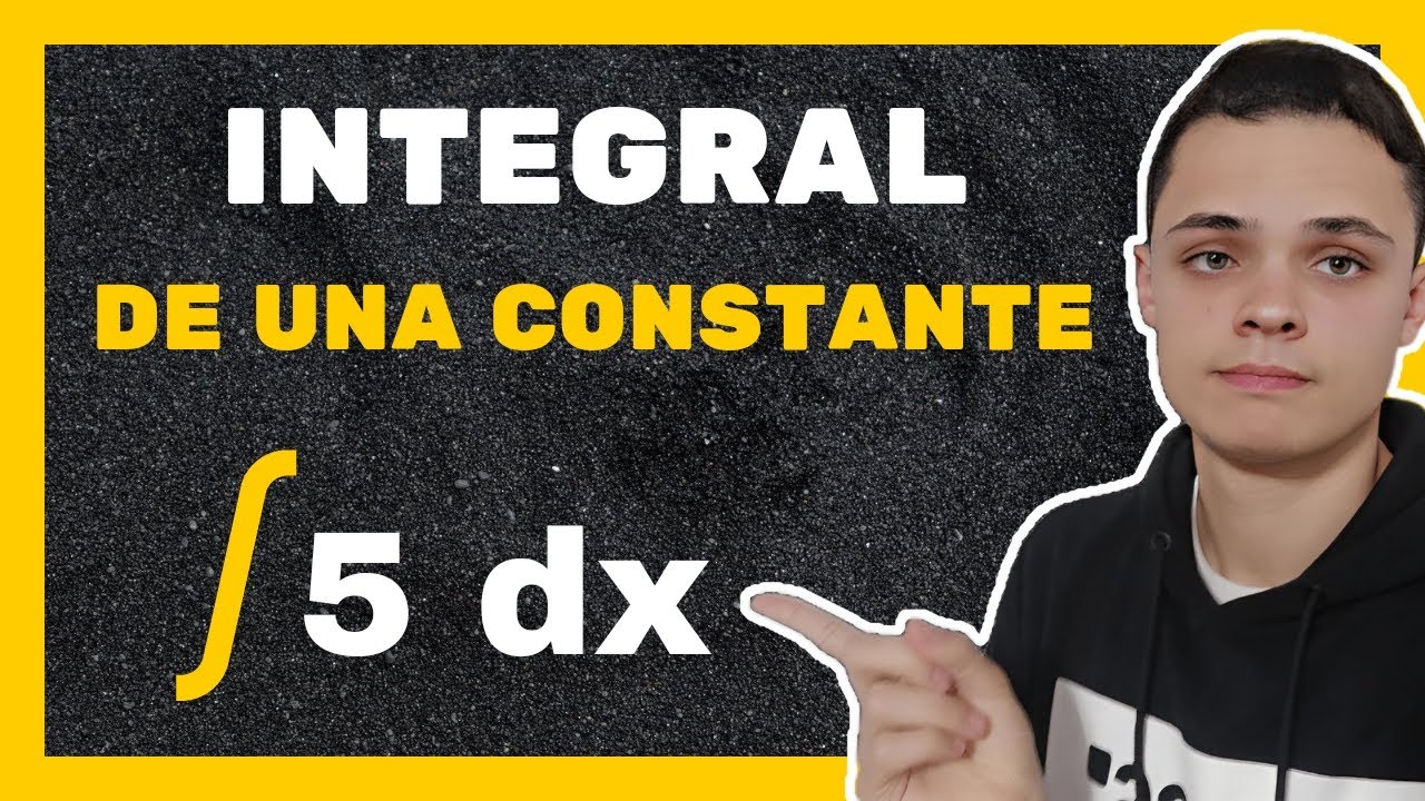 INTEGRAL de una Constante | INTEGRALES INMEDIATAS #1
