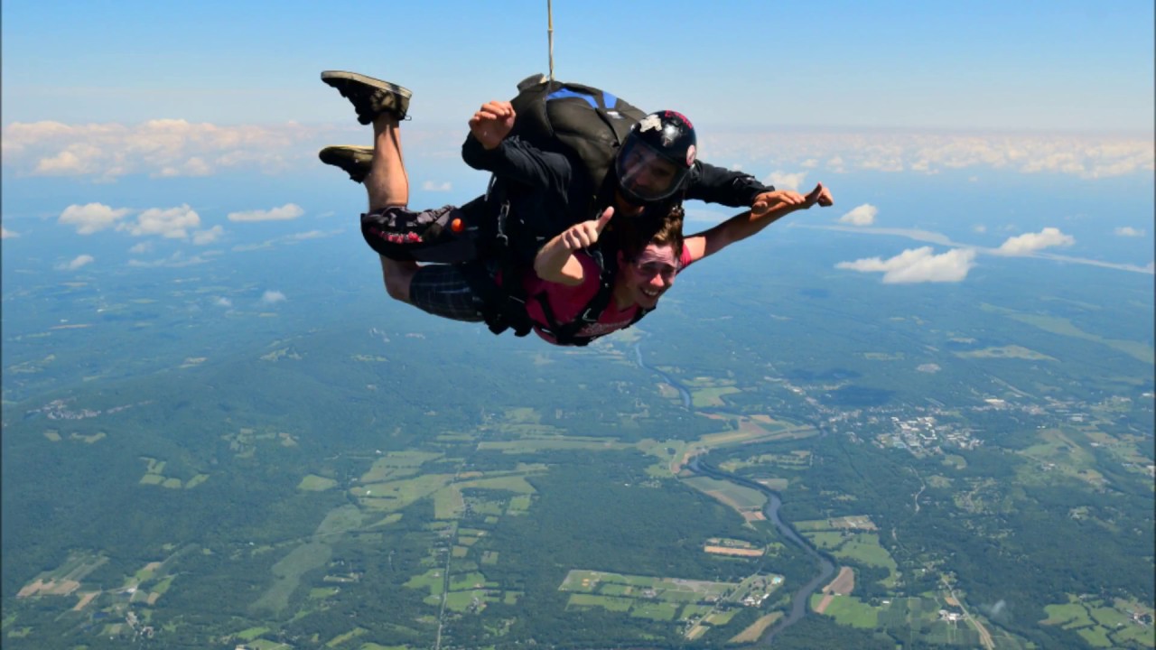 Abe's First Skydive