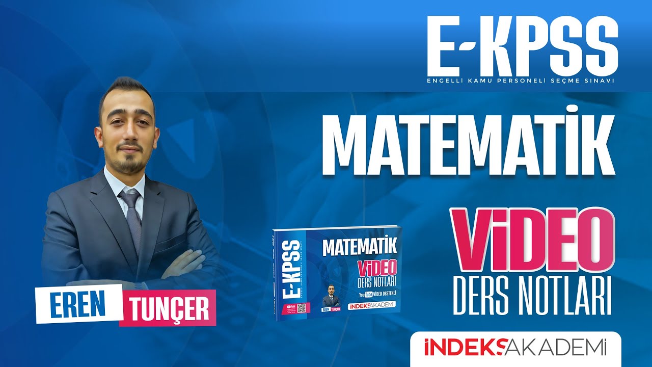 31 - 2026 EKPSS - Matematik - Yaş Problemleri - Eren TUNÇER