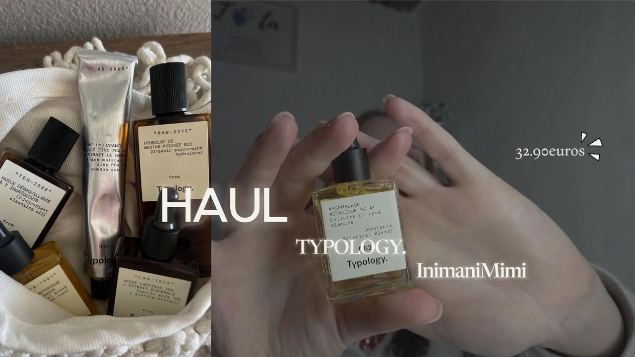HAUL TYPOLOGY !! 145 euros de produits...
