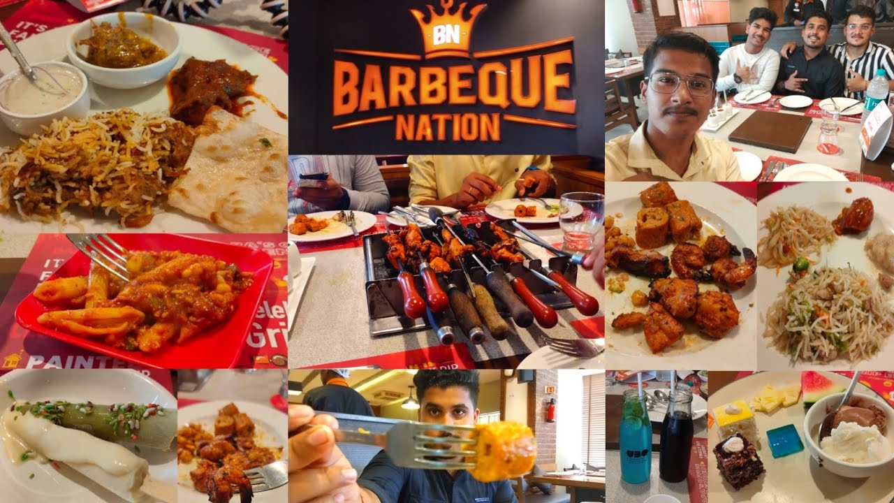UNLIMITED FOOD at Just Rs.650💥 Khate Raho Khate Raho😜 BARBEQUE NATION, Bhubaneswar #chiranjeevpanda