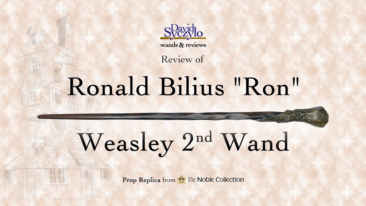Ron Weasley 2nd wand - The Noble Collection