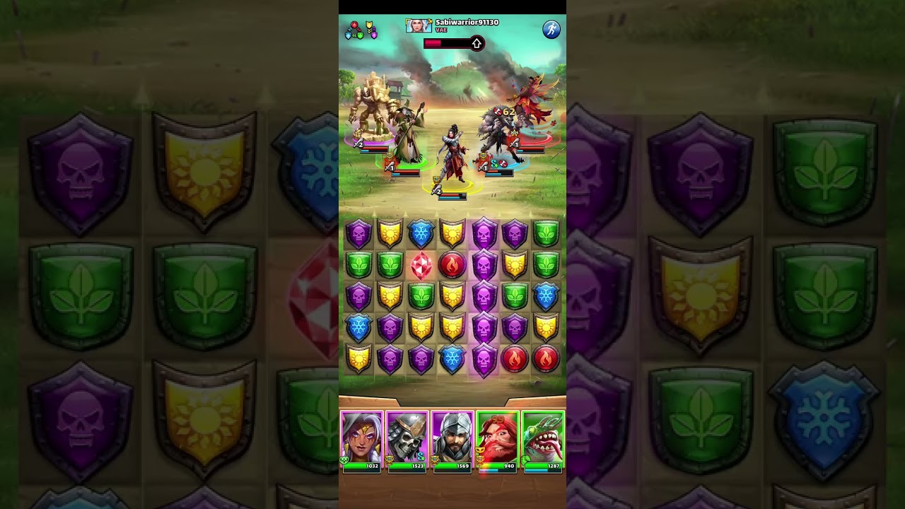 EMPIRES PUZZLE WAR ALLIANCE HIT GLADIATOR ARENA VS VAE PART1 [04/02/2026] #war #alliance #defense 
