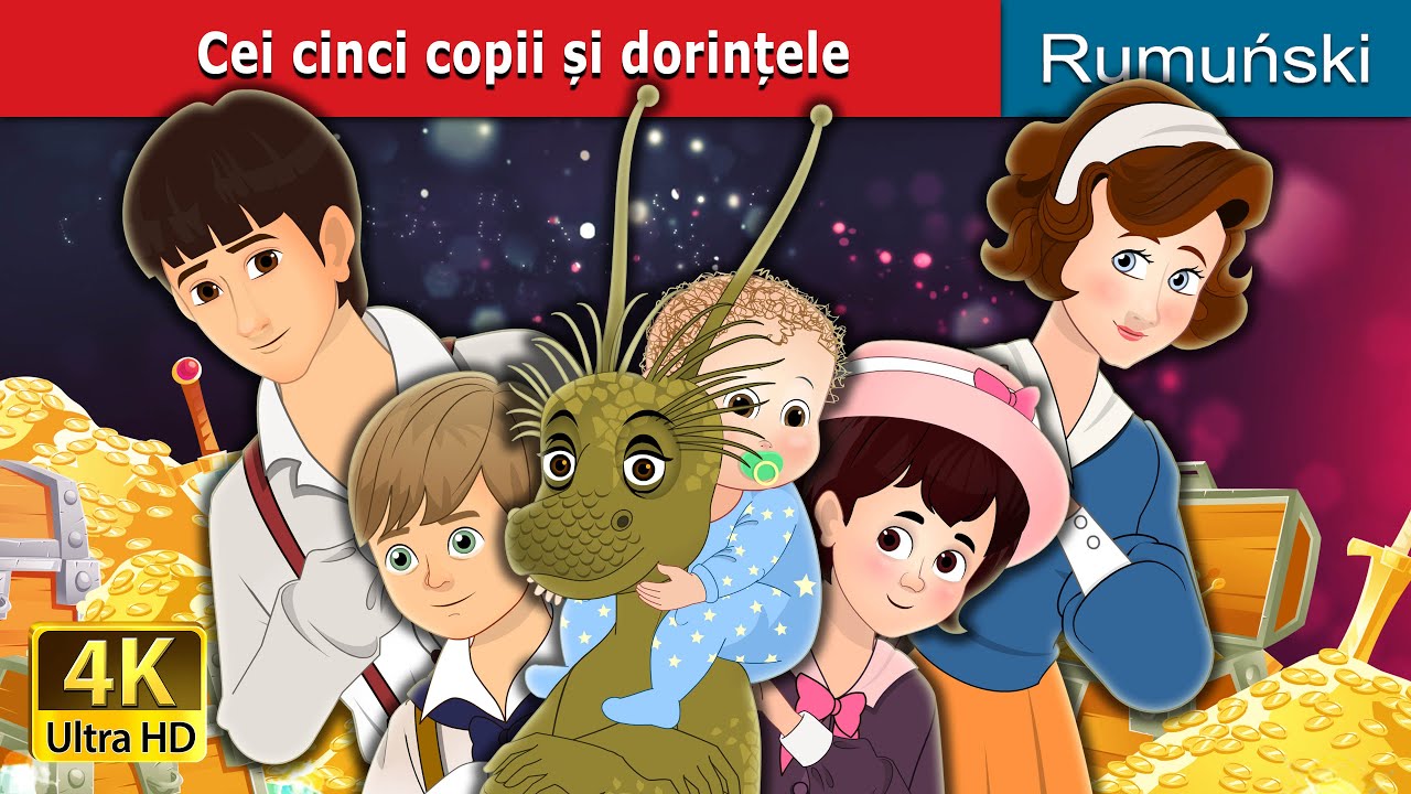 Cei cinci copii și dorințele | The Five Children and It in Romanian | @RomanianFairyTales