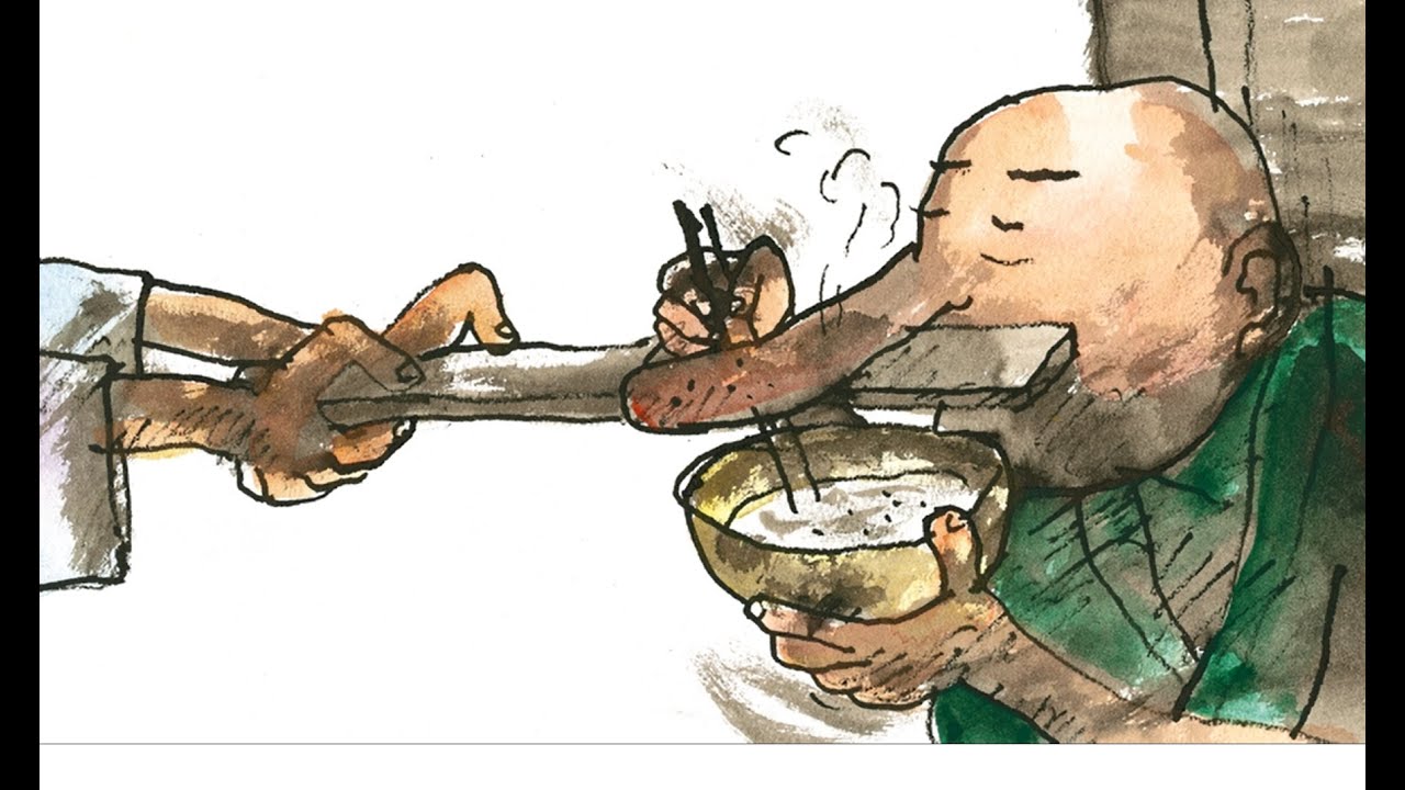 市原悦子のむかし語りVol 8 鼻を持ち上げて朝粥を食う話