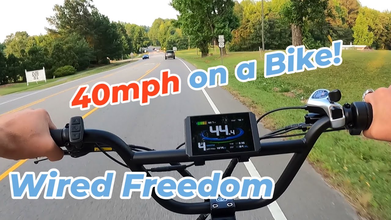 Why you need a 40mph ebike