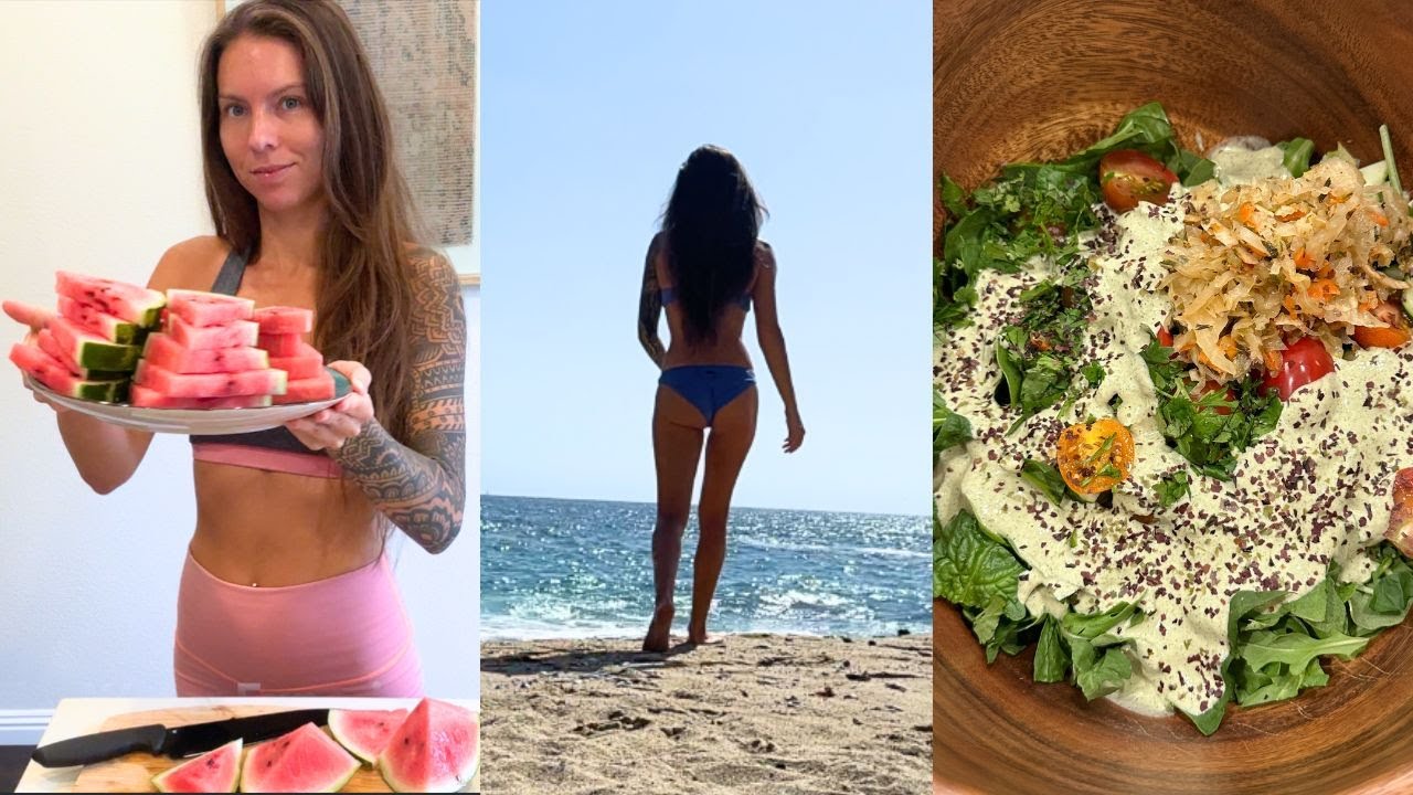 DAY IN THE LIFE | WHAT I EAT | RAW VEGAN | ORANGE COUNTY CALIFORNIA | HEALTHY ROUTINE | NOMAD