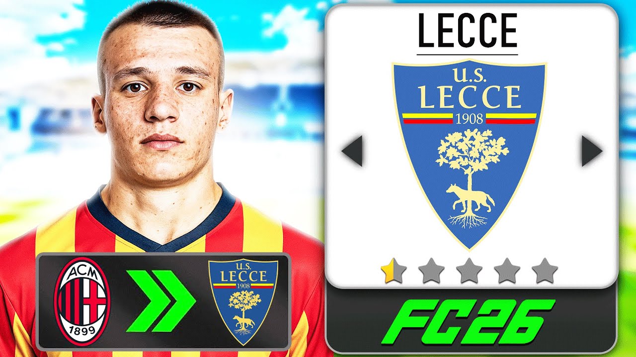 NUOVA CARRIERA con IL LECCE DI CAMARDA fino ALLA VITTORIA della CHAMPIONS LEAGUE!