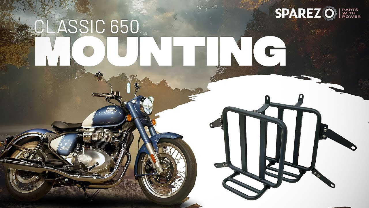 Royal Enfield Classic 650 | Mounting | Installation - SPAREZO