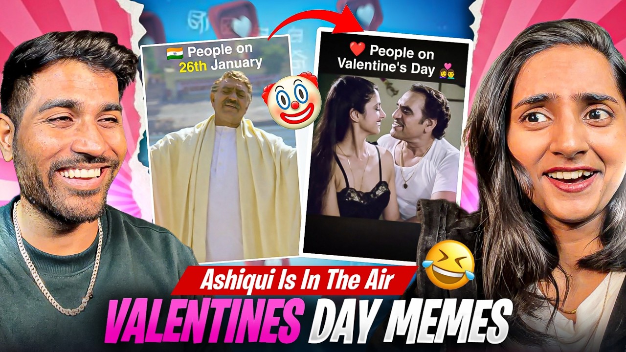 Valentine’s Day Pe SINGLE LOGON Ka ATTACK 😂💔 | Meme Reaction