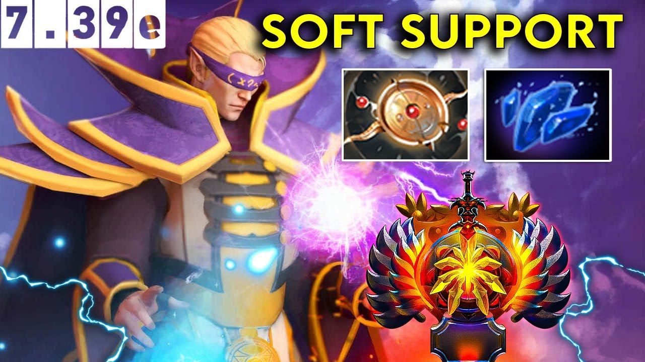 Invoker Immortal Soft Support - Dota 2 Patch 7.39e Pro Pub Gameplay