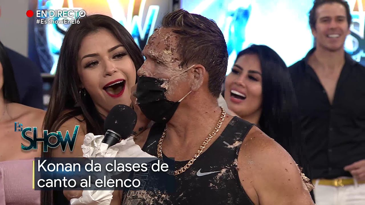 ¡Guerra de pastel con Konan! | Es Show