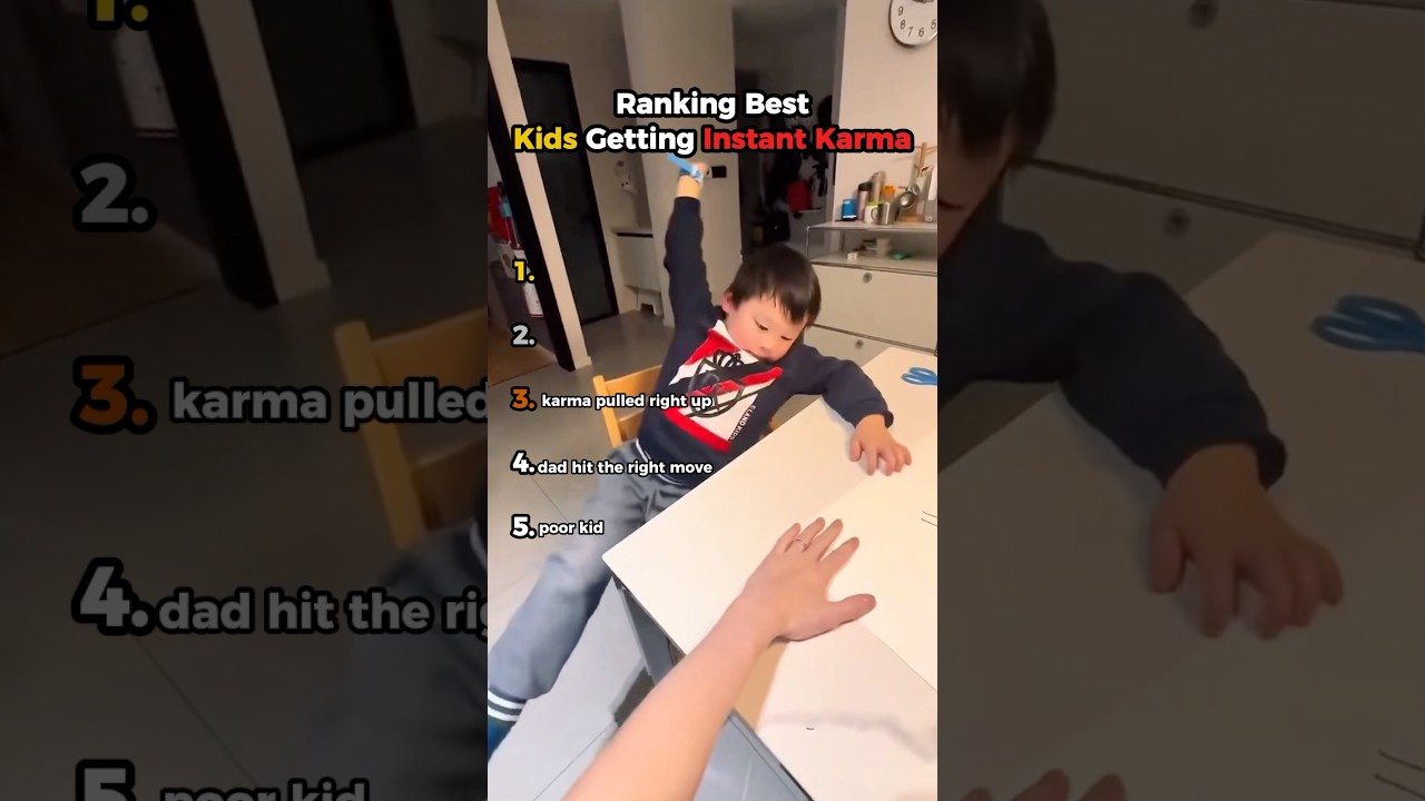 Ranking Best Kids Getting Instant Karma💀