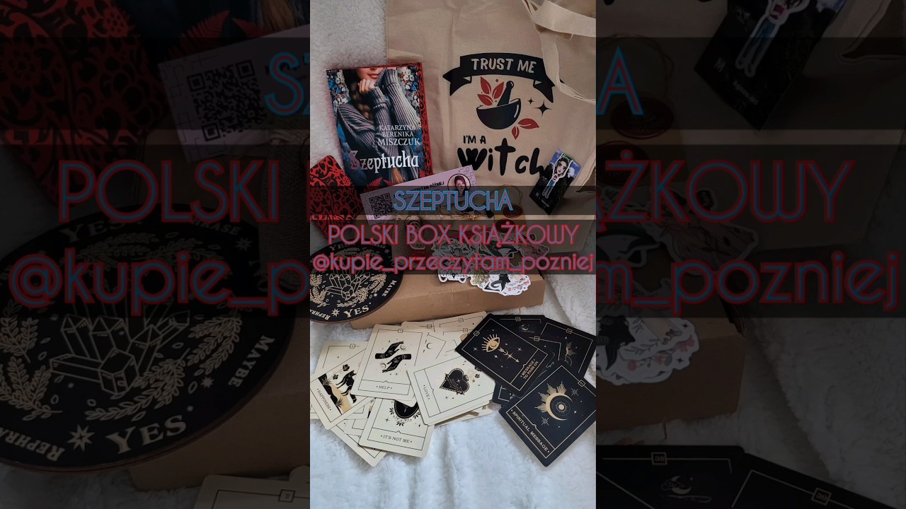 Szeptucha - Polski box książkowy #unboxing #booktube #bookdragon