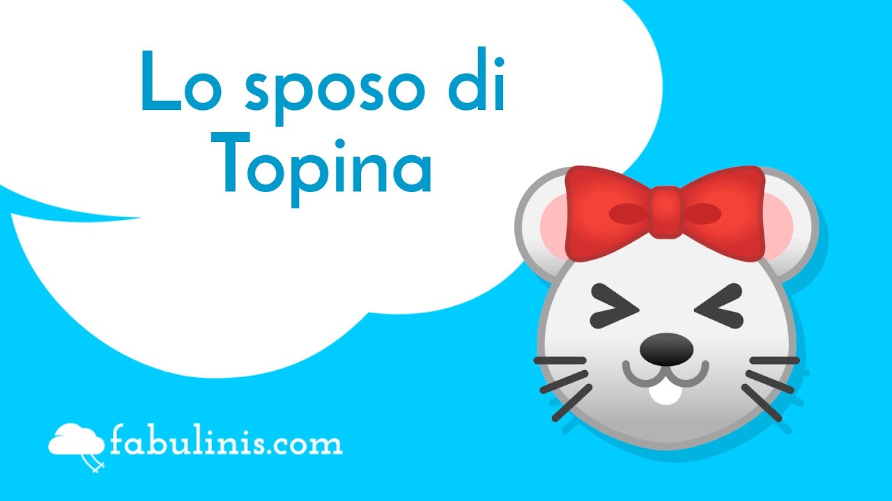Lo sposo di Topina 🐭 favole per bambini raccontate
