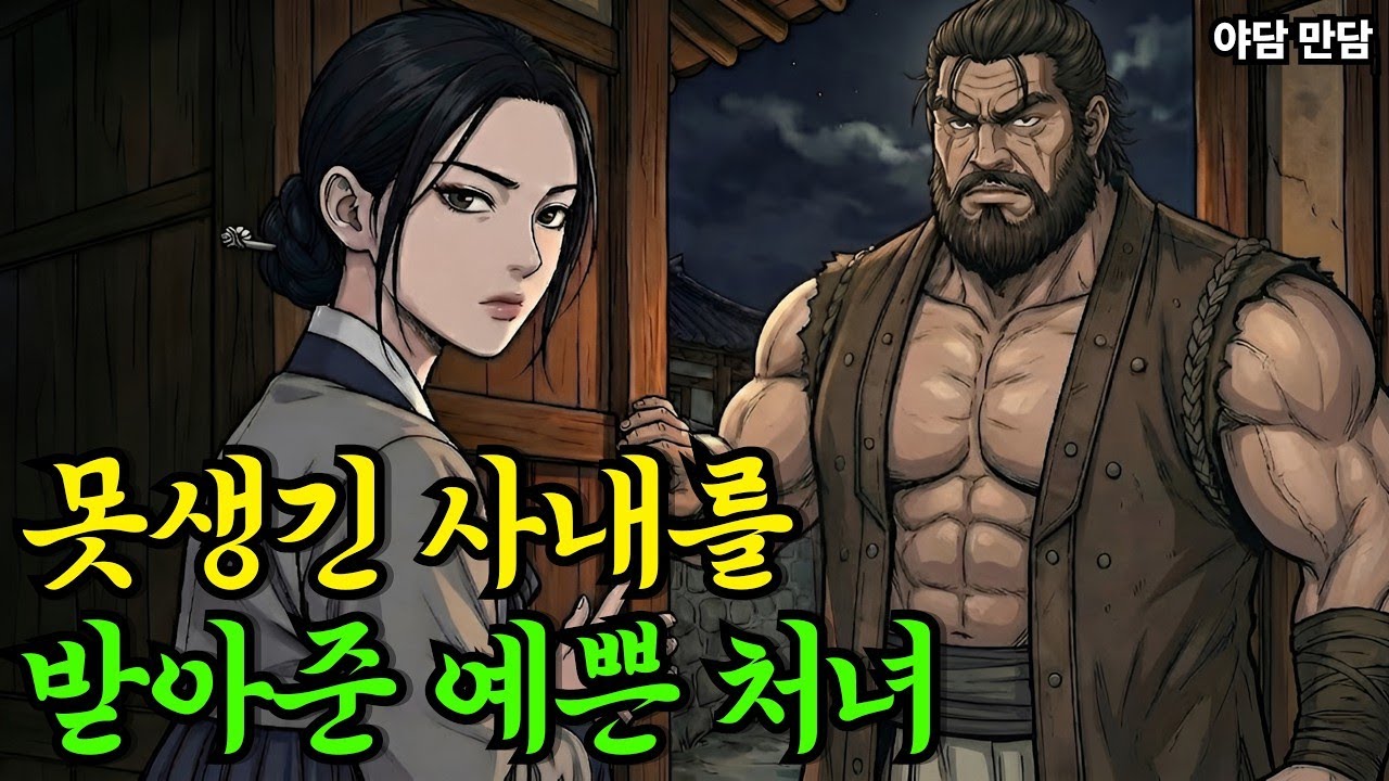 못생긴 사내를 받아준 예쁜 처녀, 선택의 끝에 운명을 뒤집은 숨겨진 과거의 그림자와 대가 |야담|만담|옛날이야기|옛날만담|사연
