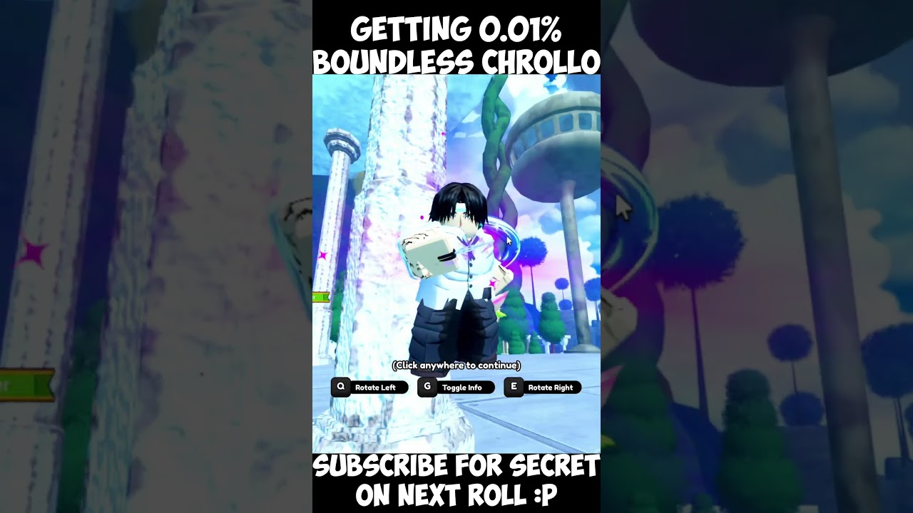 Getting 0.01% Chrollo Boundless SECRET Summon in ASTD X BANNER Update 2