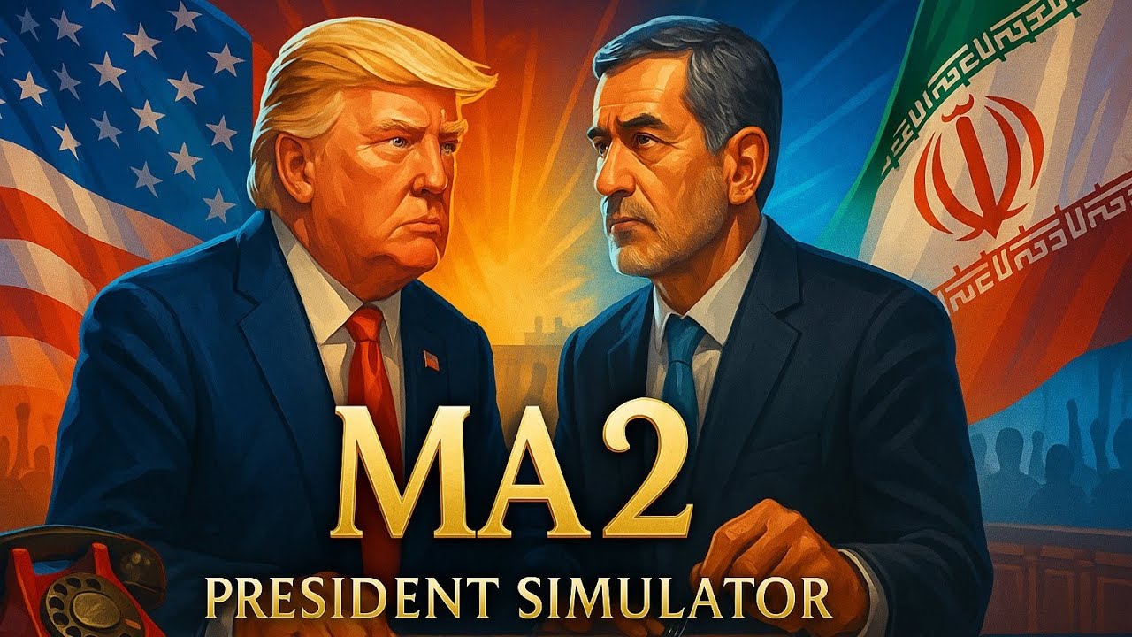 رییس‌جمهور ایران شدم میخوام دنیا رو بگیرم🌍😱 | ma2 president simulator (پارت 1)