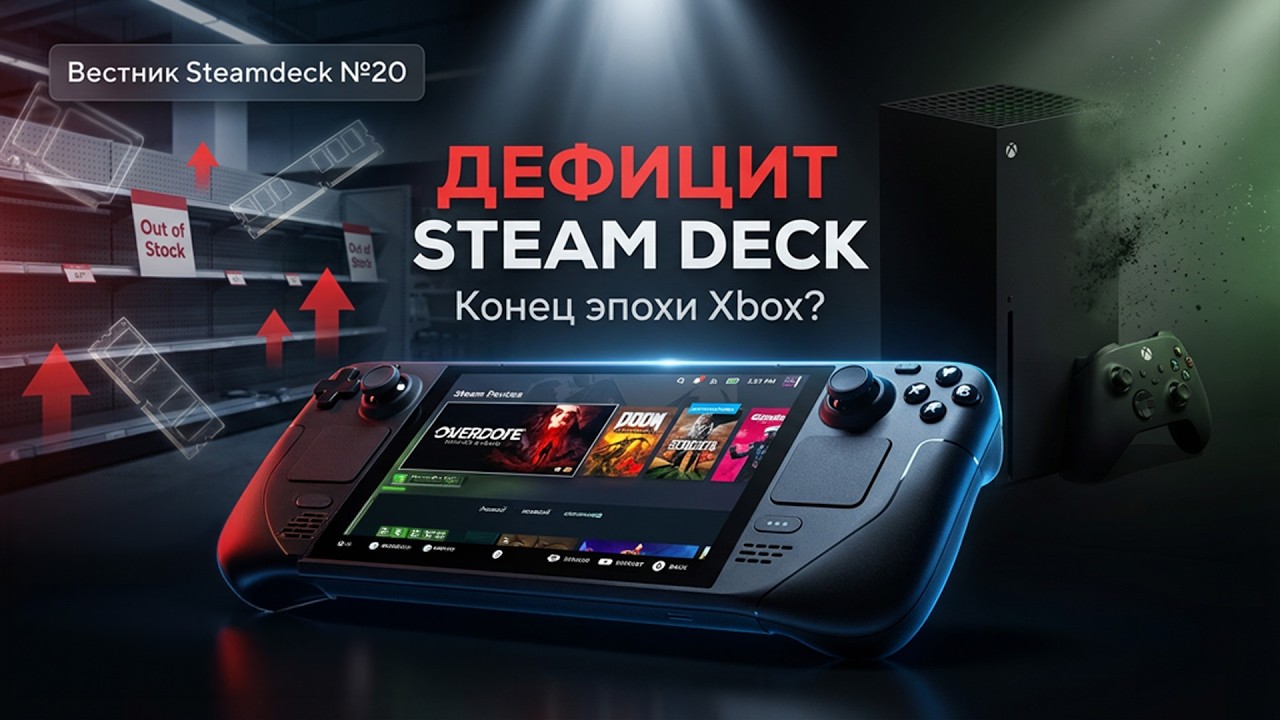 Вестник Steamdeck №20: Прорыв HDMI 2.1, победа Valve в суде и геймдев по промптам