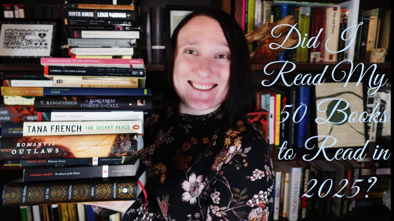 Did I Read My 50 Books to Read in 2025?