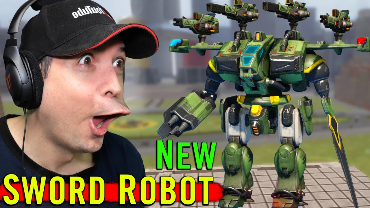 Самый крутой новый робот War Robots сражается МЕЧОМ! — геймплей WR