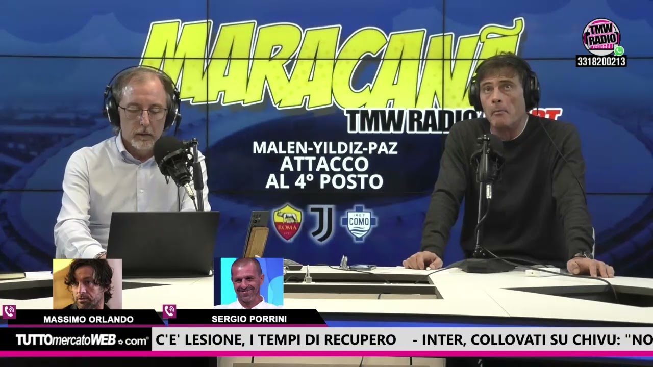 TMWRadio - Corsa al 4 posto. Malen, Yildiz e Paz chi sar&agrave; decisivo?