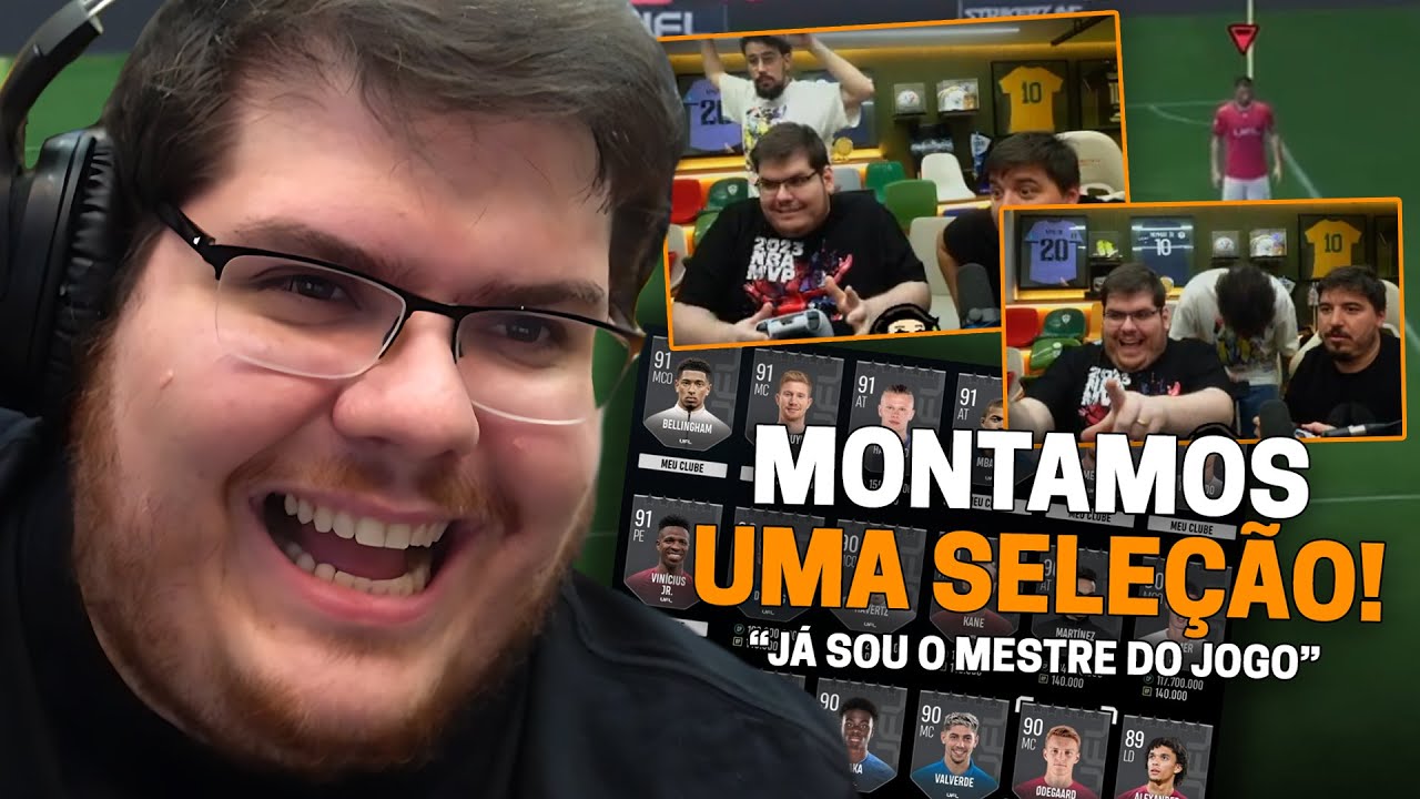 CASIMIRO, BELTRÃO E LUIS FELIPE FREITAS JOGAM O NOVO UFL | Cortes do Casimito