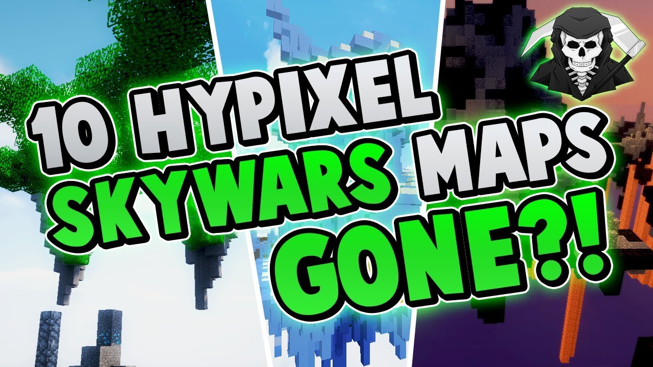 10 Hypixel Skywars Maps That You Didn't Know Got REMOVED!