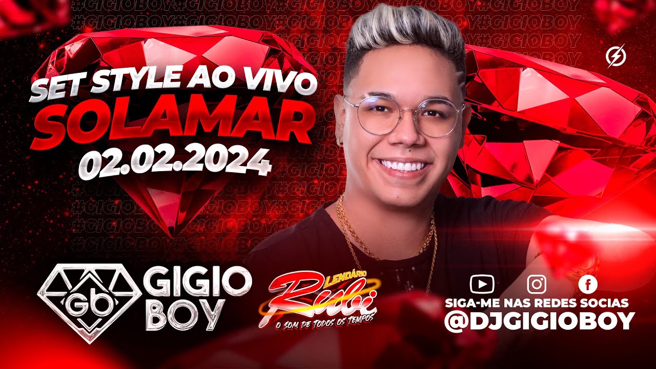 CD AO VIVO GIGIO BOY NO SOLAMAR - LENDÁRIO RUBI - 02,02,2024