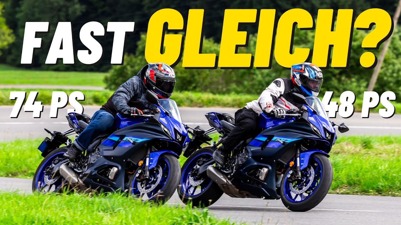 Kaum Unterschiede? Yamaha R7 A2 vs. Yamaha R7