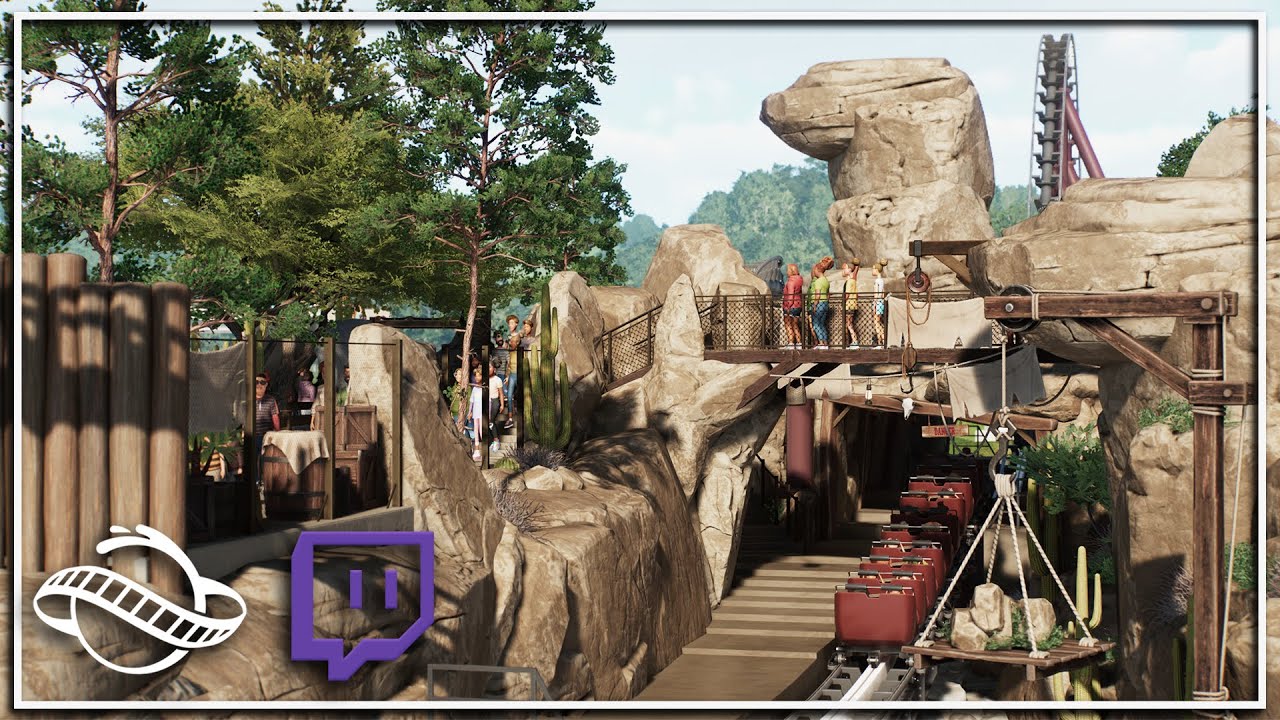 🌵🤠 Wild Horizon Park # 5 | Planet Coaster 2 | REDIFFUSION LIVE 🟣