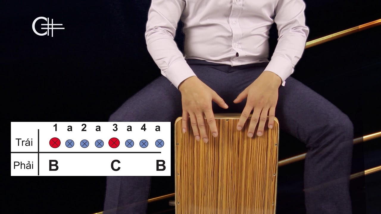 Nhịp 4/4  [Hướng dẫn chơi trống cajon C#]