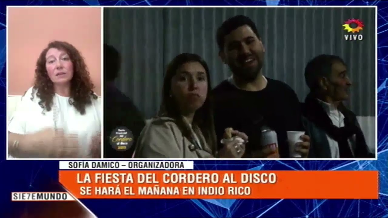 Fiesta del cordero al disco en Indio Rico