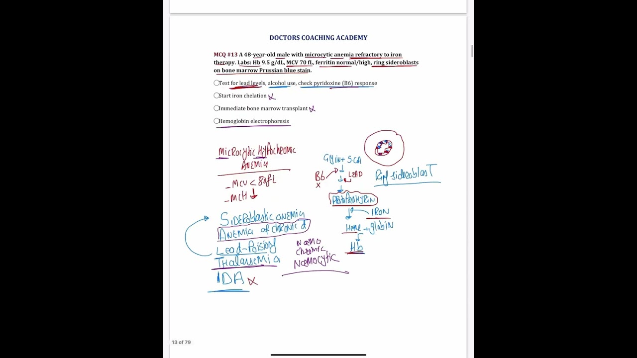 Haematology Mock explanation part 2