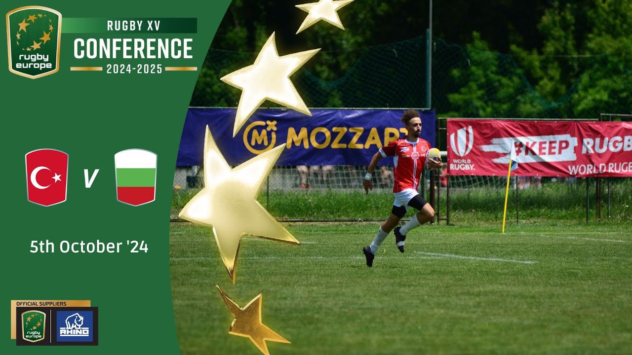 TÜRKİYE vs BULGARIA - RUGBY EUROPE CONFERENCE 2024/25