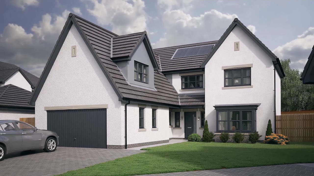 Miller Homes - Bothwellbank, Bothwell , South Lanarkshire - CGI Development Tour