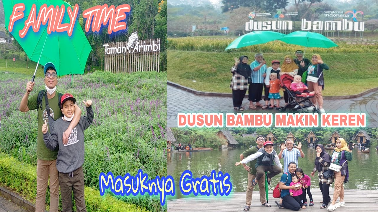 WISATA ALAM DUSUN BAMBU BANDUNG TER-UPDATE 2022 MAKIN KEREN DAN FREE TIKET MASUK