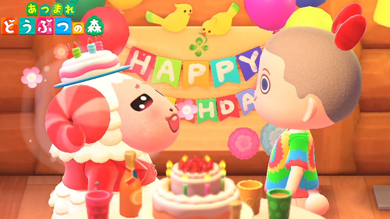 ちゃちゃまる、誕生日プレゼントは泥だよ【あつまれ どうぶつの森】#21