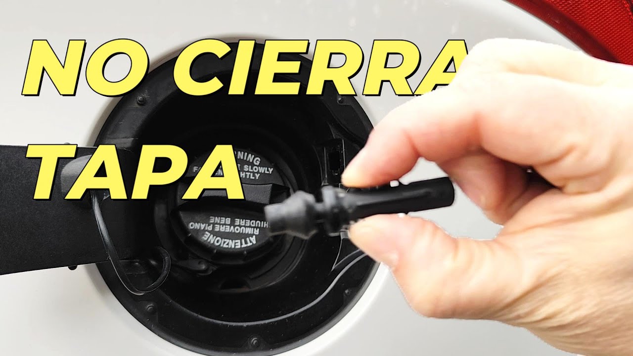 Reparación / desmontar cierre tapa gasolina restauración paso a paso/ Repair fuel cap not close i30