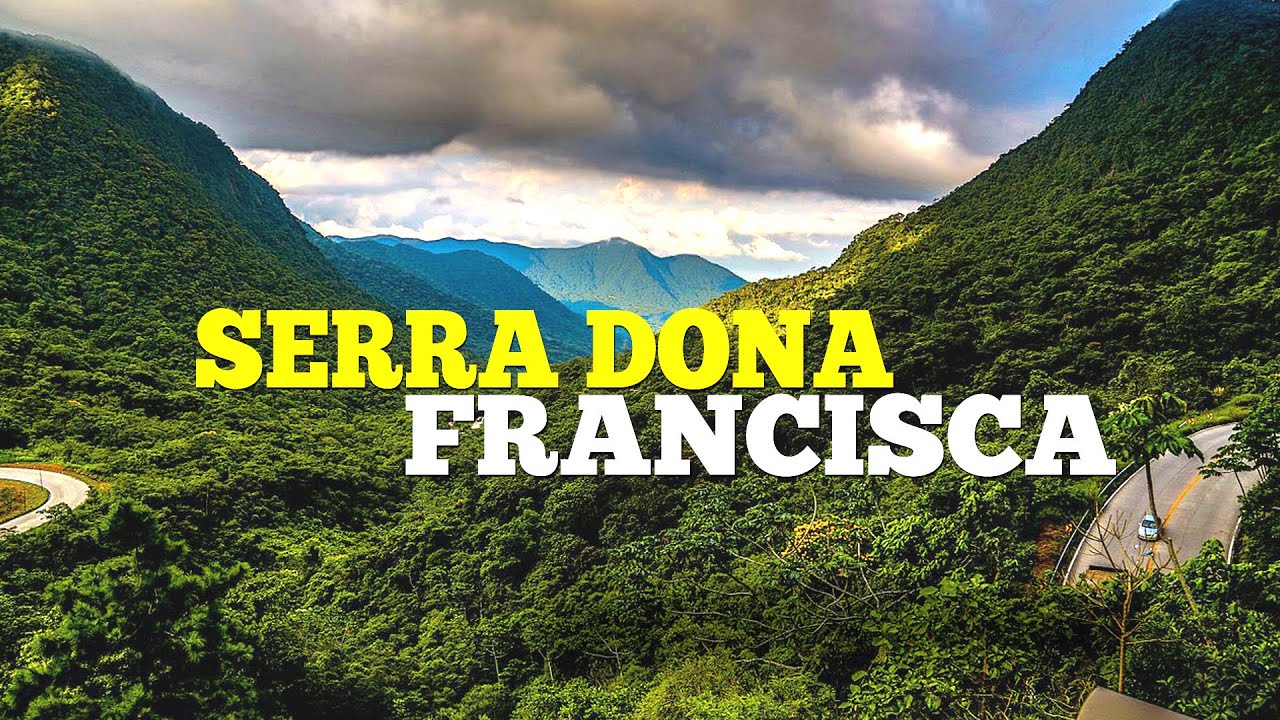 SUBINDO A LONGA SERRA DONA FRANCISCA DE BIKE