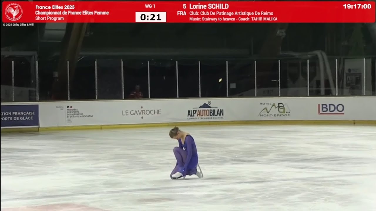 Lorine Schild – 2025/2026 French Figure Skating Championships SP