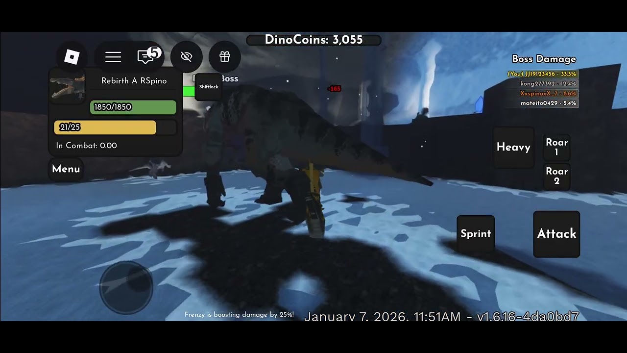 Deafeating d Rex and getting first