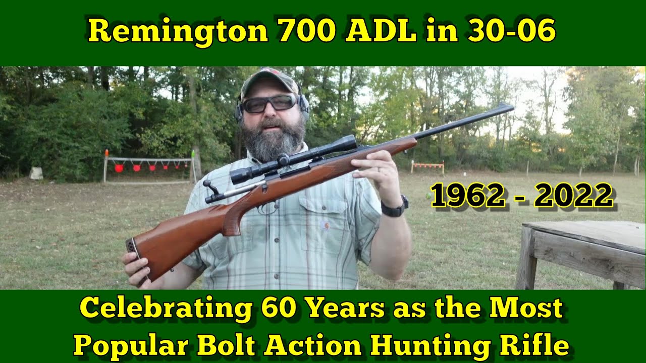 Remington 700 ADL: празднуем 60-летие самой популярной охотничьей винтовки с продольно-скользящим...