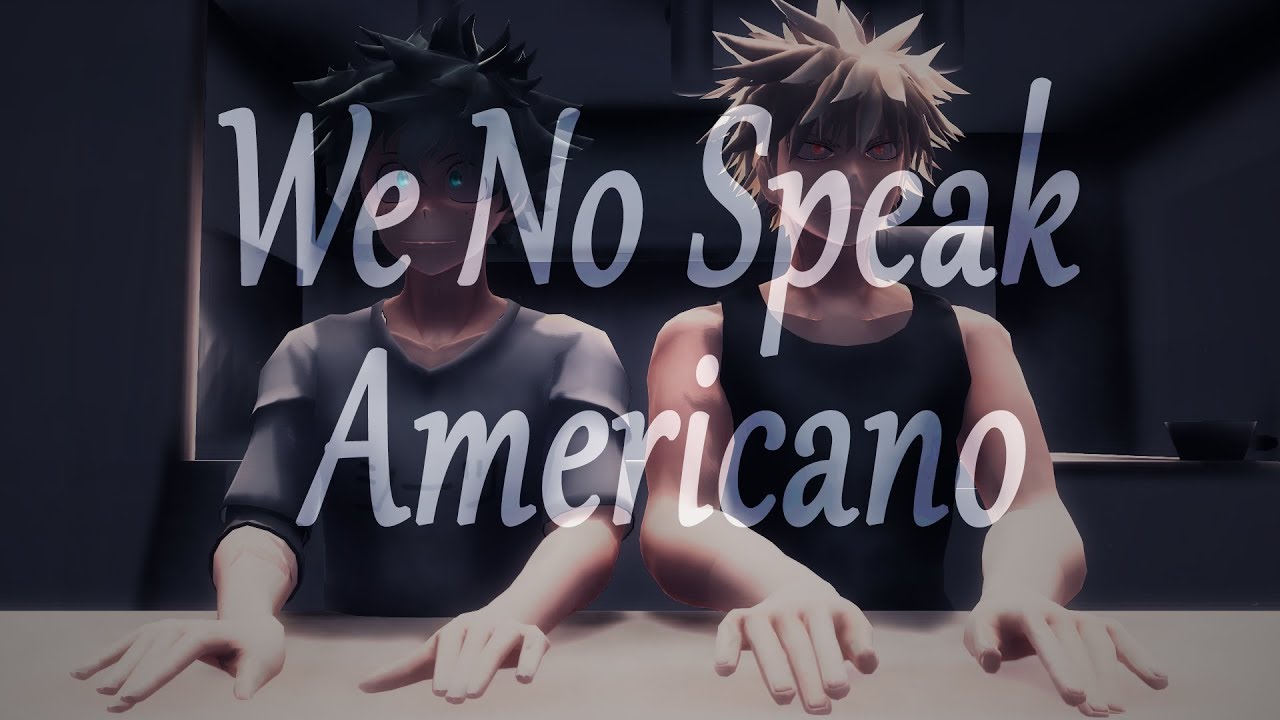 [MMD ヒロアカ BNHA] We No Speak Americano Hand Dance