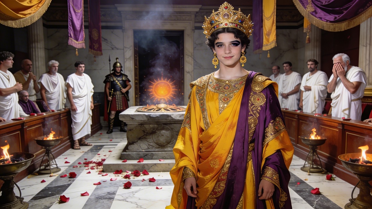 The Most Depraved Emperor In History Was Only 14 - The Horrors of Elagabalus