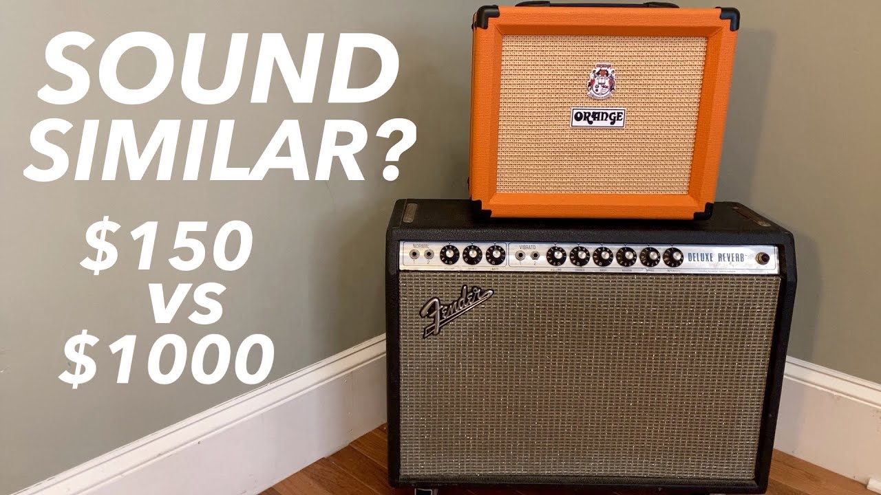 The Orange Crush 20 Clean Channel Breaks Up Like a Classic Fender For $150
