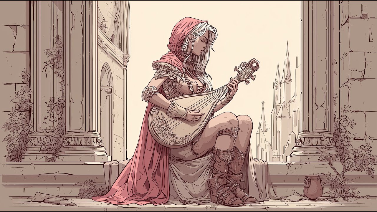 Relaxing Medieval Fantasy Music | Celtic Bard Tavern Ambience, Deep Sleep & Study - Playlist 7