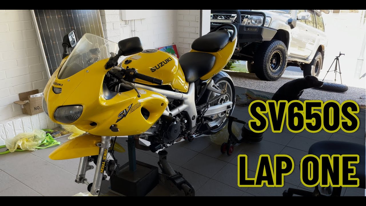 SV650S Rebuild | Lap One