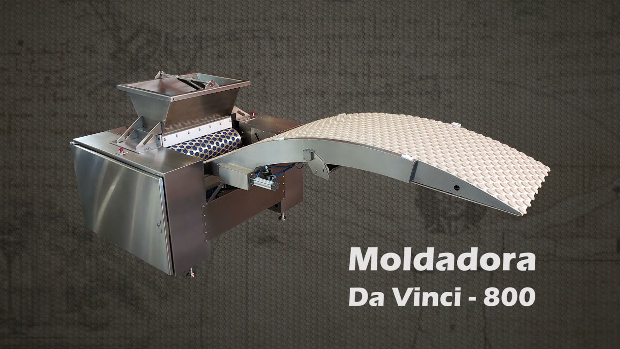 Moldadora Da Vinci 800 da FORMAÇO - Máquina para biscoitos moldados.