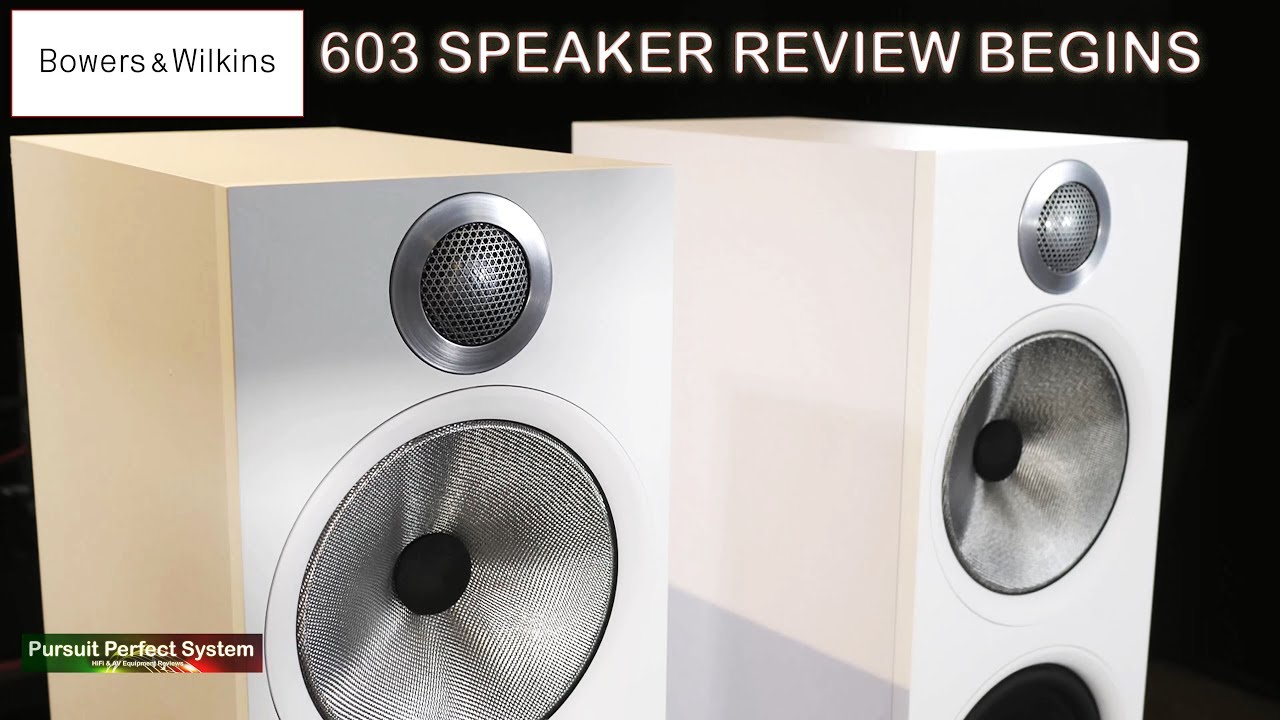 Bowers and Wilkins NEW 603 Speaker REVIEW begins with Leema Acoustics Elements Integrated Amplifier